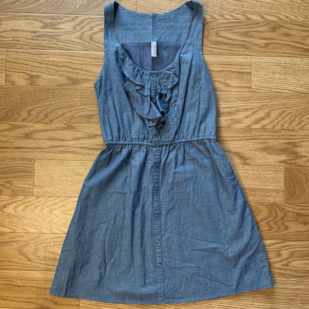Xhilaration Chambray Dress Womens M